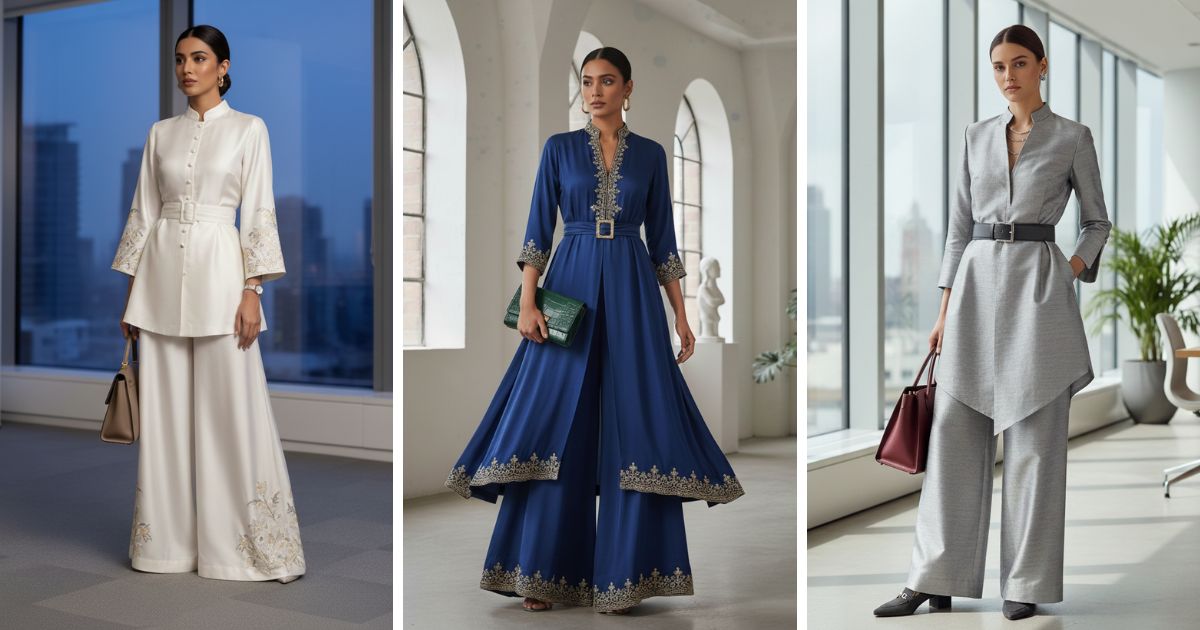 Palazzo Suits for Every Occasion: A Versatile Women’s Clothing Choice