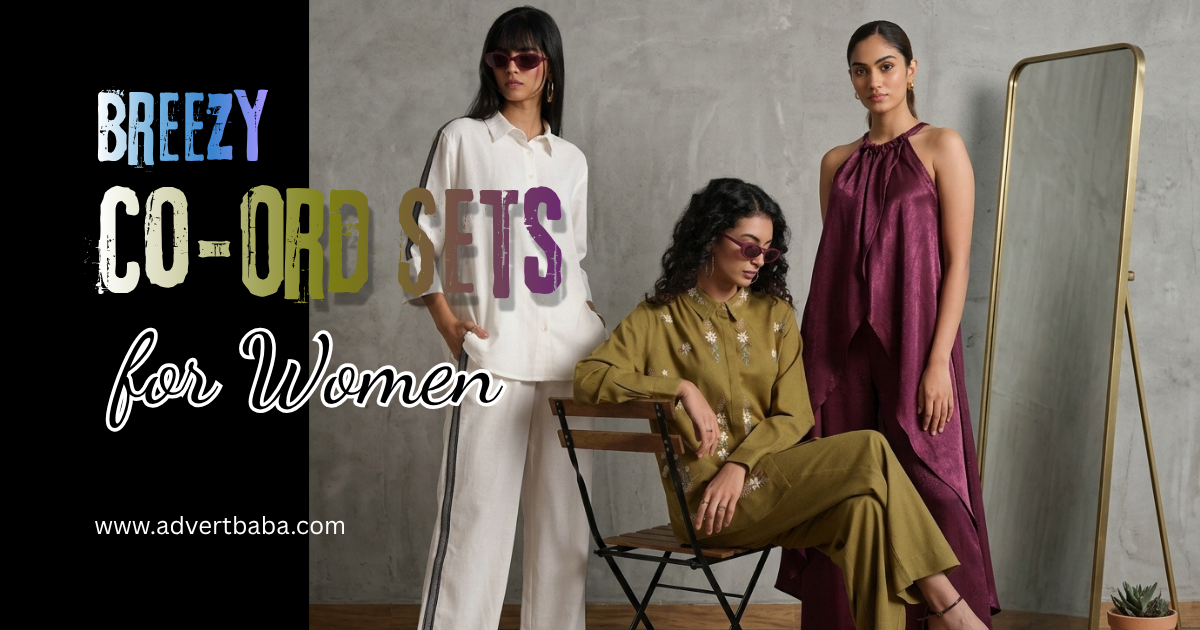 Want a Breezy Look? Check Out AndIndia Co-ord Suits for Women