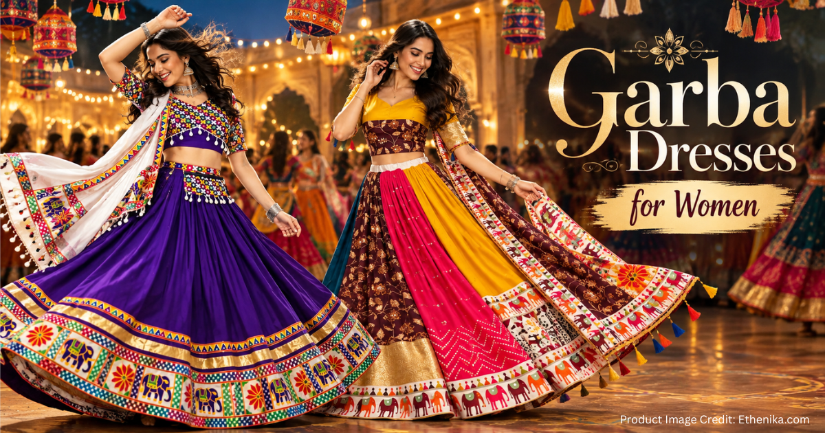 Outfits for Women: Best Garba Dresses to Rock This Navratri 