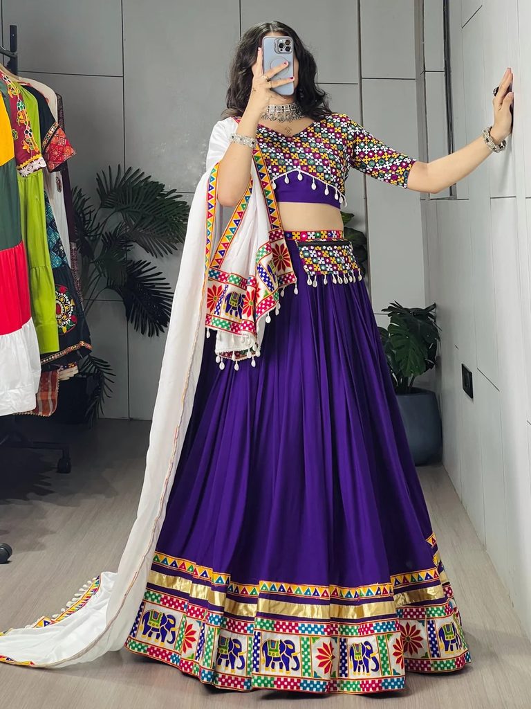 garba lehenga choli
